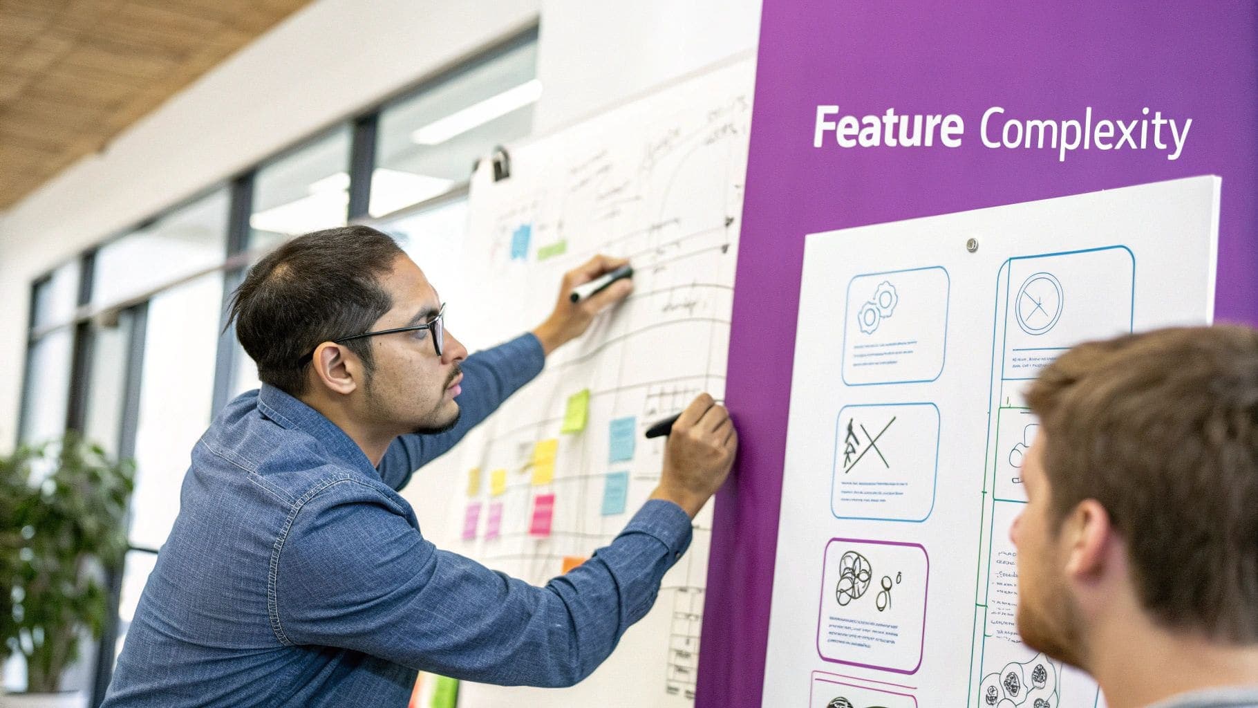Comparison of different app development team models showing in-house, agency, freelancer, and outsourced options with their respective costs and benefits